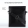 Male bag, black color