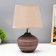 Table lamp 16412/1 E14 40W coffee 20x20x30 cm Risalux