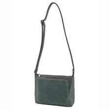 Women's bag (B2757-05140) Artificial leather + suede, gray, 1x210x24 cm