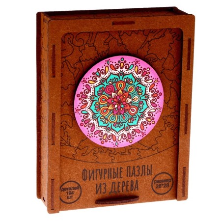Figure puzzle "Mandala", a series "Funny toys"-6