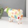 Souvenir Ceramics "Cow with a scarf" multi -colored spots 21.8x8x15.8 cm