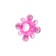 Embeded ring with beads Toyfa Super Ring, pink color