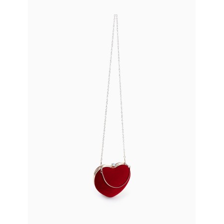Female bag on the farmar, red color-2