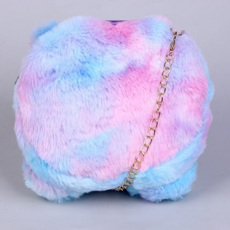 Children's fur bag "Pushstik", 15.5x12.7x4 cm-2
