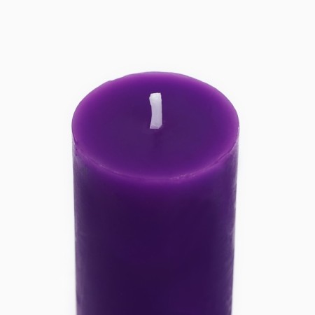 New Year's candle-stand interior “New Year: Let everything be going for”, lavender, 3 x 7.5 cm-3