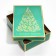 Folding box "Christmas tree", 21 x 15 x 7 cm, new year
