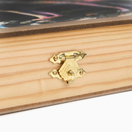 Wooden backgammon large, board game "Wolves", 50 x 50 cm, with checkers-4