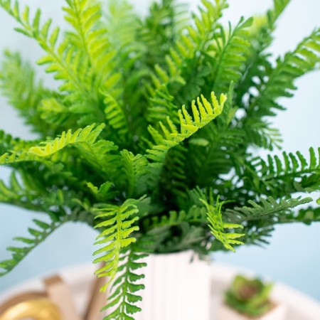 Fern artificial, height 46 cm, green color-2