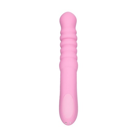 Jos Lixy vibrator, with the up & Down function, silicone, pink color, 23 cm-8