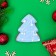 New Year. Chocolate cookies “Christmas tree assorted” 35 gr (1 Cor = 16pcs)