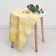 Towel Peshtemal Lovelife Boston, col. yellow, 75x170 cm, 80% HL, 20% PE, 190 g/m2