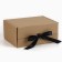 Gift folding box, packaging, “craft, black tape”, 22 x 16.5 x 10 cm