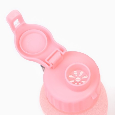 Water bottle, 600 ml, 23 x 6.6 cm, pink-2
