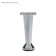 The support is furniture, adjustable, cone -shaped, h = 100 mm, chromium color, 4 pcs TMP