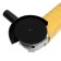 Velcro nozzle for drill and ushm tundra, thick aluminum disk, with an adapter, 100 mm