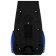 Folding scooter, light wheels PU 130/50 mm, ABEC 7, black color