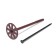 Dyubel "Rice tox" DIM, for thermal insulation, with a plastic nail, 10x200 mm, 150 pcs