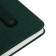 Leduced Diary A5, 96l, Lin, Holder for phone/tablet/handles, green