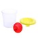 Glass of non -member 210ml + Calligrata yellow cover