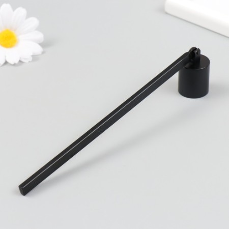 Tool for extinguishing candles (gacier) stainless steel black 17x2.2x4 cm-1