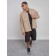 Jeaning jacket men's, size 56, beige color