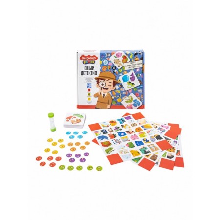 The game is a desktop "Young detective. The case of a missing toy "-1