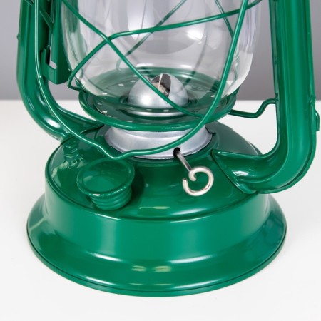 Kerosene lamp decorative green 14x18x27.5 cm risalux-14