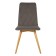 Dining stool Polini Home Rio SD, color gray-natural color