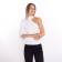 Jumper female, white color, size 42