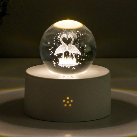 Night Flamingo LED USB 10x9x9 cm Risalux-2