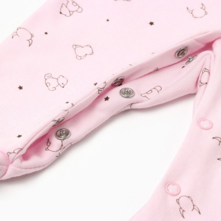 Details for children with open legs, color is pink, height 80 cm-3