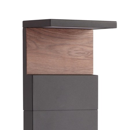 Street lamp Mantra Ruka, Led, 980lm, 3000k, 220x125x1000 mm, dark gray color-1