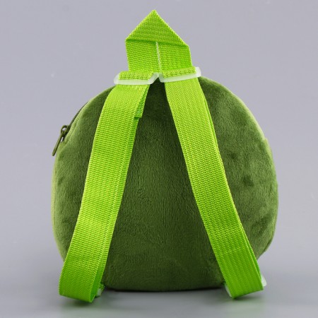 New Year's Baby backpack "Funny snake", plush, green color, for the New Year-4
