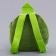 New Year's Baby backpack "Funny snake", plush, green color, for the New Year