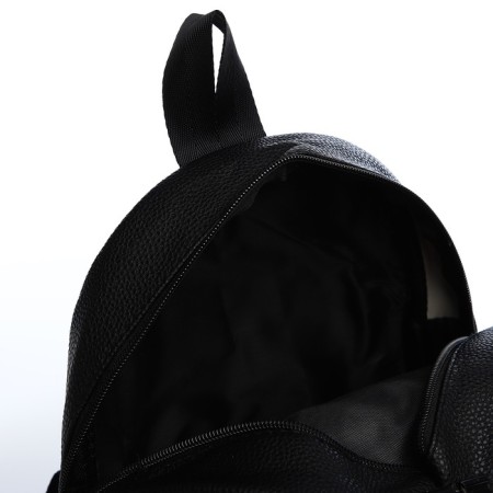 Backpack of artificial leather "What Are You Watching?" 27x23*10 cm-5