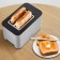 Toster KitFort KT-6201, 850 W, 5 modes of frying, 2 toasts, metallic