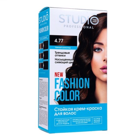 Persistent hair dye Fashion Color Studio Profeshnl, Dark Chocolate, 4.77, 115 ml