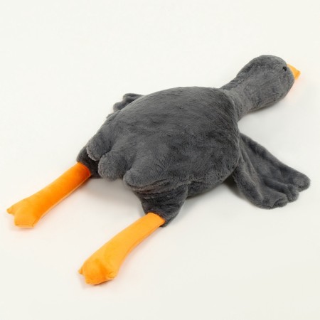 Skill of a soft toy "Goose", 110 cm, color gray color-2