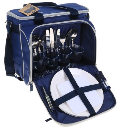 Thermosuma "Arctic", with a set for a picnic for 4 people, 13.5 l, 31 x 34 x 24 cm-7