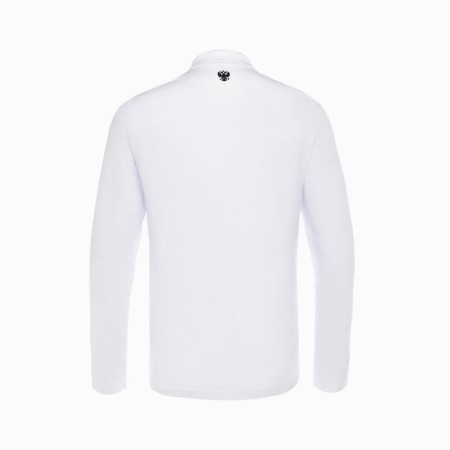 Polo with long sleeve President, size m, color white-10