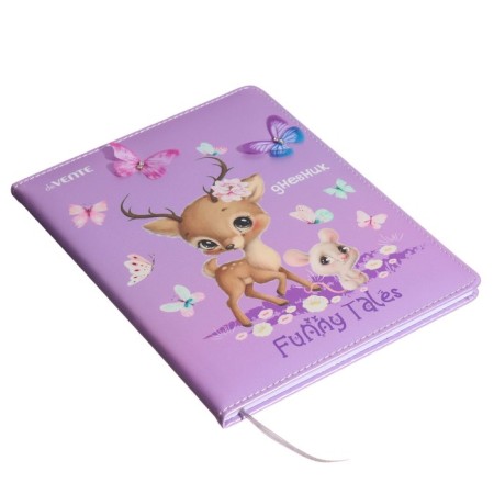Universal diary for grade 1-11 Funny Tales, hard cover, artificial leather, foam rubber, lies, 80 g/m2-1