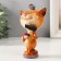 Souvenir Polystone Lac "cat hairdresser" 8x7.2x13.5 cm
