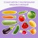 Magnetic game "Vegetables"