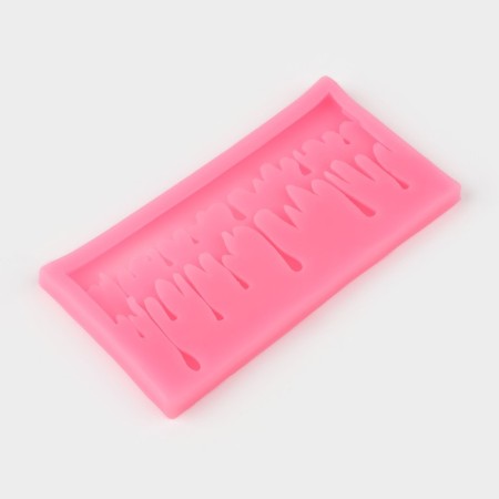 Mold "Thaw", silicone, 12.5 × 6.5 × 1 cm, color mix-1