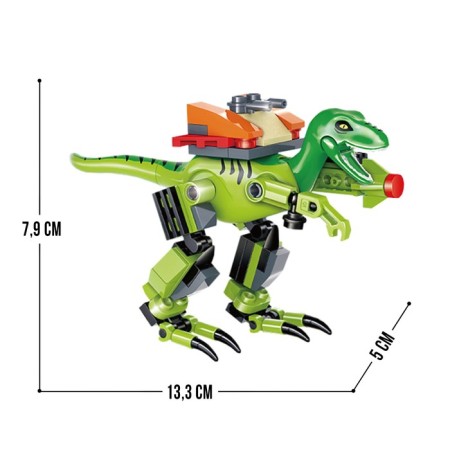 Designer "Dino. Raptor ", 256 details-2