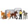 Set of figures "on the farm", 8 items