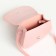 Baby bag on the valve, pink color