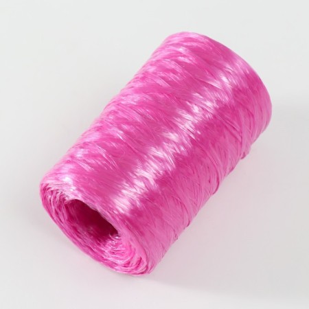 Yarn "for knitting washcloths" 100% polypropylene 400m/100 ± 10 g in the shape of a cylinder (peony)-1