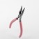 Plaxing towers for needlework, 12 × 6.5 cm, pink color