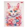 Notebook 48l CL Spring Cat, regional charts, rounded carriers, bl 65g/m2, mix